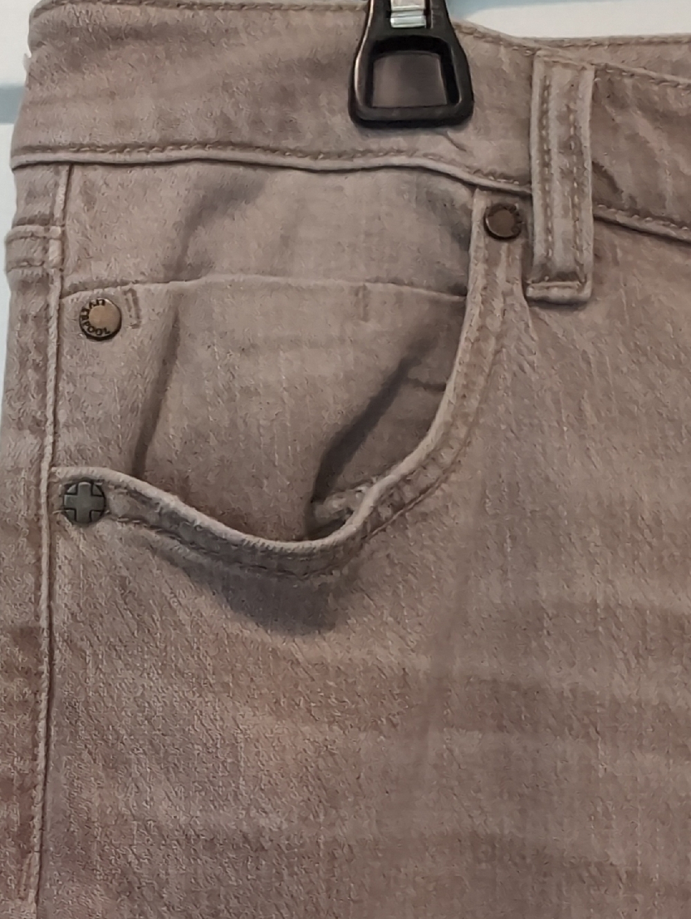 Liverpool Los Angeles LIV Non-Skinny Skinny Jean 12/31 Sand - Picture 3 of 11